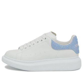Alexander McQueen (WMNS) Alexander McQueen Oversized Sneakers Baby Blue White 718243WIEEI9412