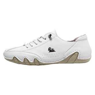 Generic Men Women Orthopedic Shoes Slip on Leather Sneakers Outdoor Handmade Barefoot Walking Beck Shoes Casual Trainer Wide Minimalist Zero Drop Sneaker Ligh