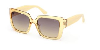 Guess GU00200 39B Womens Sunglasses Yellow Size 53