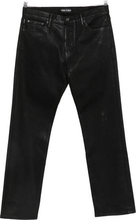 Tom Ford Coated Straight-leg Trousers