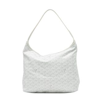 Goyard Pre-owned Boheme Hobo Schoudertas - Dames - Pre-owned - Wit - Maat: ONE Size Leer