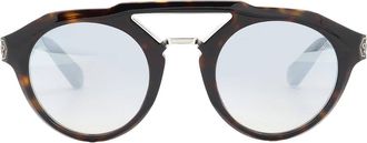 Philipp Plein Philipp Plein Grey Pilot Mens Sunglasses SPP045M 722X 50