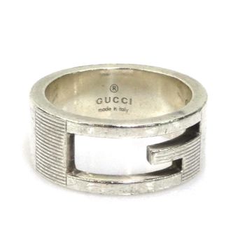 Gucci Silver Silver 925 Band Ring (Pre-Owned)