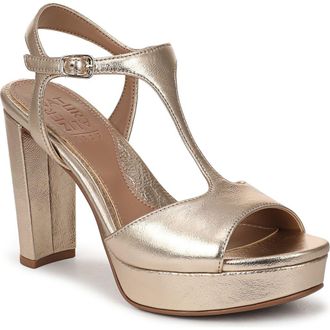 Naturalizer Miller Platform Sandal in Light Champagne at Nordstrom, Size 9.5