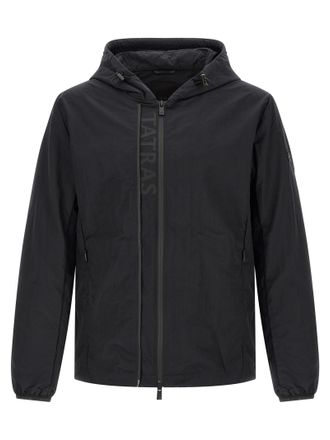 Tatras Blue Nylon Shell Mens Jacket
