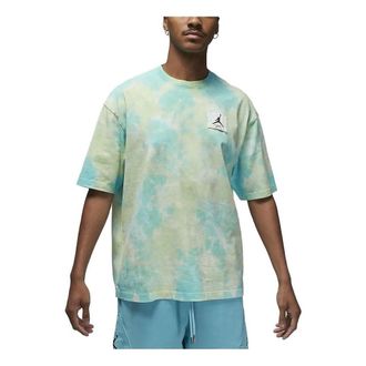 Nike Jordan Air Jordan Essentials Oversized Graphic T-Shirt Green Blue DX9583-110