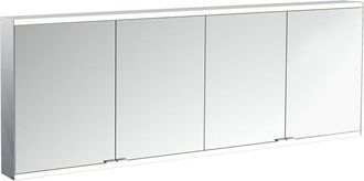 Emco Prime 2 Armario Con Espejo Iluminado, 1800 Mm, 4 Puertas, - Emco