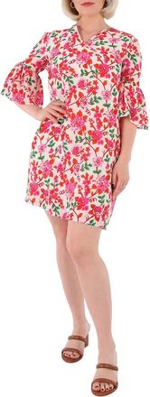 Essentiel Essentiel Ladies Pink Sleeved Shirt Dress