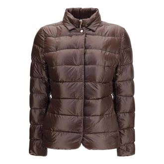 Herno Giacca Imbottita con Collo Alto - - Jackets - Donna - Marrone - L