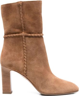 Aquazzura Stivali con tacco 85mm - Marrone