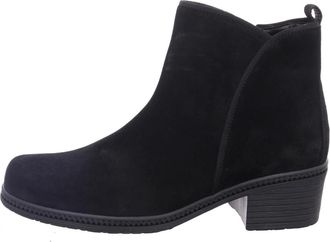 Gabor Stiefelette - Dames - Schoenen - Zwart - Maat: 38 EU Leer