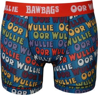 Bawbags Oor Wullie Colours Technical Boxer Shorts XL - New for Him Men Boys All Ages 95% Cotton Multicolor