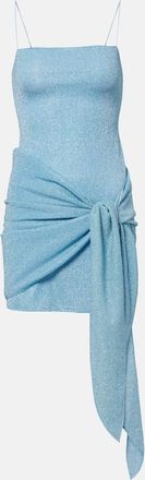 Os&eacute;ree Os&eacute;ree Lumi&egrave;re gathered minidress