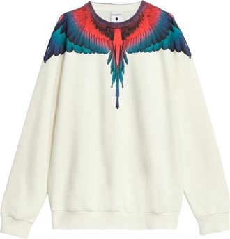 Marcelo Burlon Sweatshirts - Heren - Sweatshirts - Wit - L - Katoen - Hoodies & sweatvesten