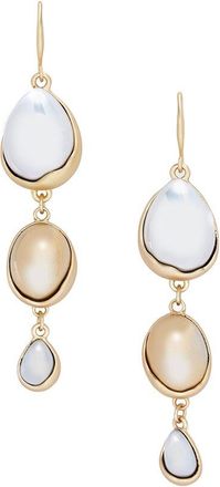 Saachi Saachi Triplicity Orb Dangle Earrings