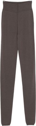 Rick Owens Grey High Waisted Trouser