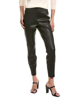 Lafayette 148 New York Greenwich Lambskin Ankle Length Legging