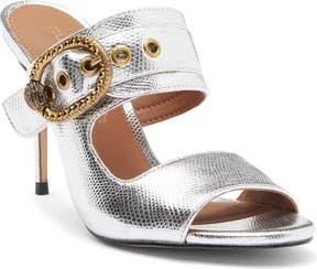 Kurt Geiger Mayfair Mule in Silver at Nordstrom Rack, Size 5.5Us / 35.5Eu