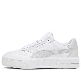 Puma (WMNS) PUMA Cali Court Leather White Cool Light Grey 393802-08