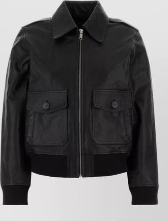 A.P.C. leather jacket