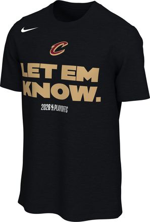 Nike Cleveland Cavaliers Nike Mens NBA Basketball T-Shirt in Black | JF1806-010