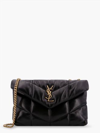Saint Laurent Borsa a spalla Loulou Puffer Toy in pelle matelass&eacute; - SAINT LAURENT - gender_Woman