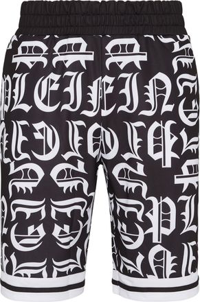 Philipp Plein Sportieve Shorts Gothic Plein