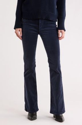 AG - Adriano Goldschmied Farrah Velvet Bootcut Pants in Blue Express at Nordstrom Rack, Size 26 X 32