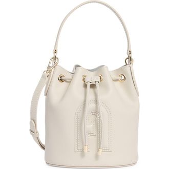 Furla Clio Mini Drawstring Bucket Bag in Perla E at Nordstrom Rack
