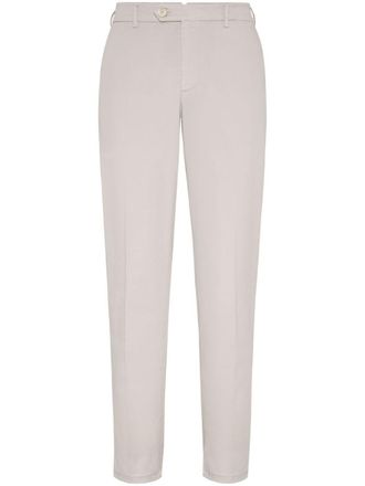 Brunello Cucinelli Gabardine Garment Dyed Pants