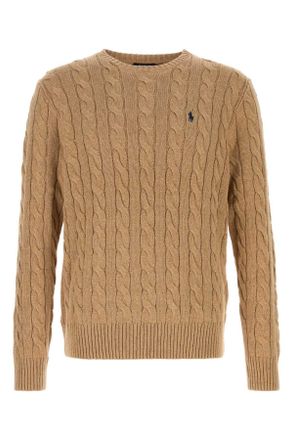 Polo Ralph Lauren Camel Cotton Sweater