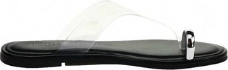 Chinese Laundry Womens Maizy Flat Sandal In Clear