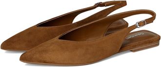 Calvin Klein Galiana Womens Shoes Dark Natural Suede : 6.5 M, Leather
