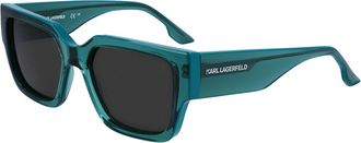 Karl Lagerfeld KL6142S 316 Mens Sunglasses Green Size 55