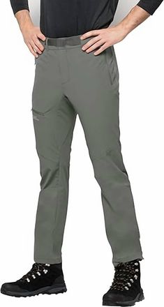 Jack Wolfskin Holdsteig Slim Fit Pants In Green