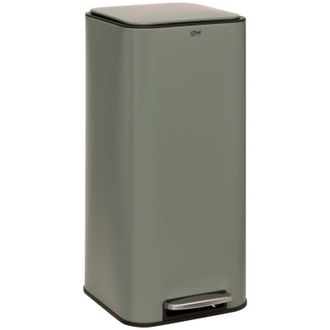 5five Simply Smart Pattumiera in metallo verde delta 30l - 5five