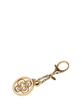 Louis Vuitton 2014 Whirly Flower Bag Charm key chain - Gold