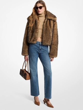 Michael Kors Faux Fur Jacket