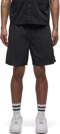 Hudson Cotton Blend Drawstring Shorts in Black Slate at Nordstrom Rack, Size Small