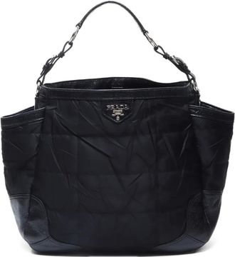 Prada Borsa a spalla trapuntata 2000-2020 - Nero