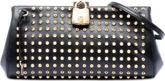 Burberry Borsa a tracolla in pelle borchiata Pre-owned - - Pre-owned - Donna - Nero - ONE SIZE