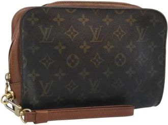 Louis Vuitton Pre-owned Orsay Clutch - - Pre-owned - Donna - Marrone - ONE SIZE