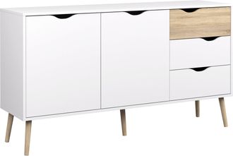 Furniture To Go Oslo Sideboard Large 3 Drawers 2 Doors