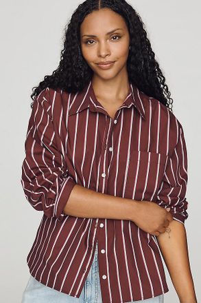 Maeve Shrunken Bennet Buttondown Shirt