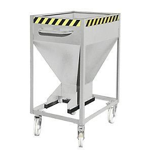 Bauer Silo Forma De Embudo Rodante Capacidad 0,6 M&sup3;