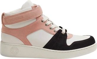 Herm&egrave;s Tricolour Freestyle High Top Sneakers Size 39