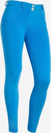 Freddy Leggings FREDDY Leggings WRUP1RC001ORG, Damen, Gr. L, EURO, blau (french blau), Obermaterial: 81% Baumwolle CO. 19% Elasthan EL., Hosen Leggings