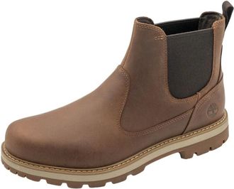 Timberland Britton Road Mid Chelsea Boot - Heren - Schoenen - Bruin - Maat: 40 EU Leer