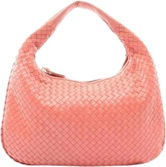Bottega Veneta Borsa a spalla Pre-owned in pelle Intrecciato - - Pre-owned - Donna - Rosa - ONE SIZE