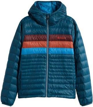 Cotopaxi Fuego Water Resistant 800 Fill Power Down Jacket in Abyss Stripes at Nordstrom Rack, Size X-Small